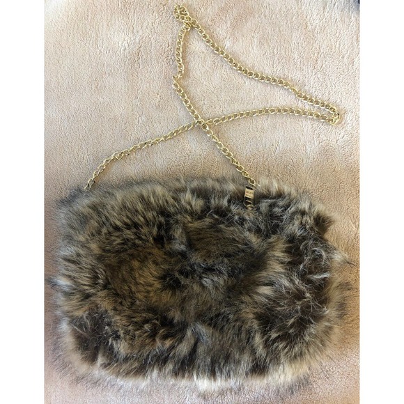 Faux fur purse - Picture 1 of 4